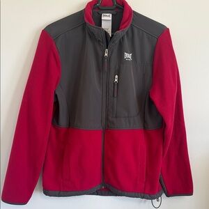 Everlast Women’s Pink and Gray Fleece Jacket